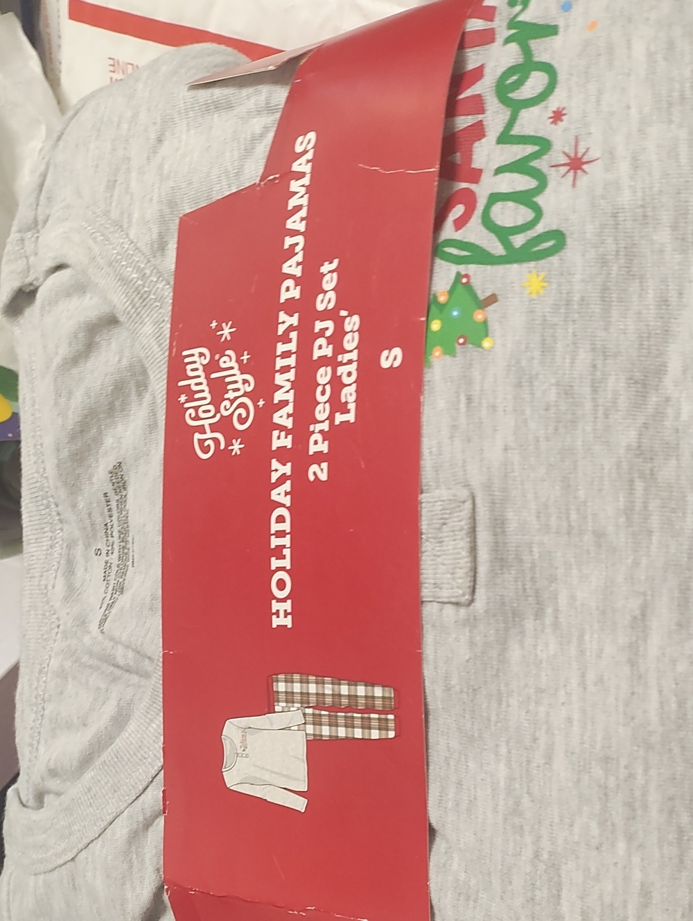 Holiday Family Pajamas Ladies 2 Piece Pjs